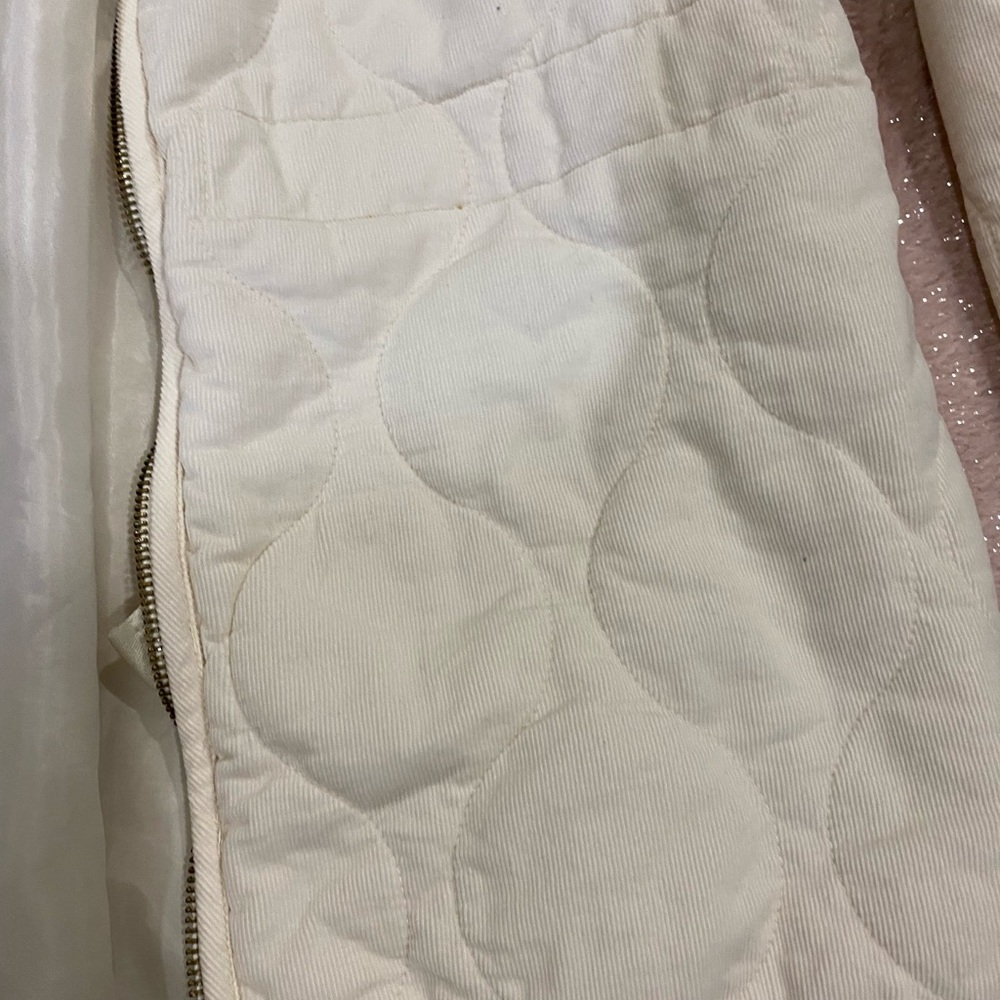 Universal Thread Off-White Puffer Jacket - image 3